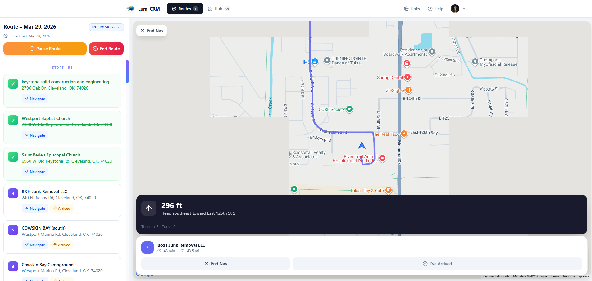 Lumi-CRM Guest Routes